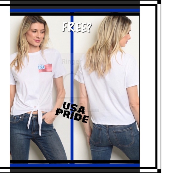 A Girl Thing Other - FREE 🇺🇸USA cropped T shirt🇺🇸FREE